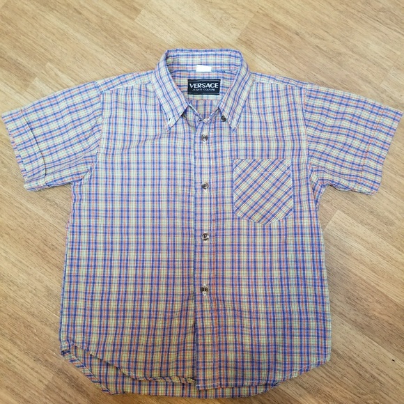 Versace boys button down shirt - Picture 2 of 8